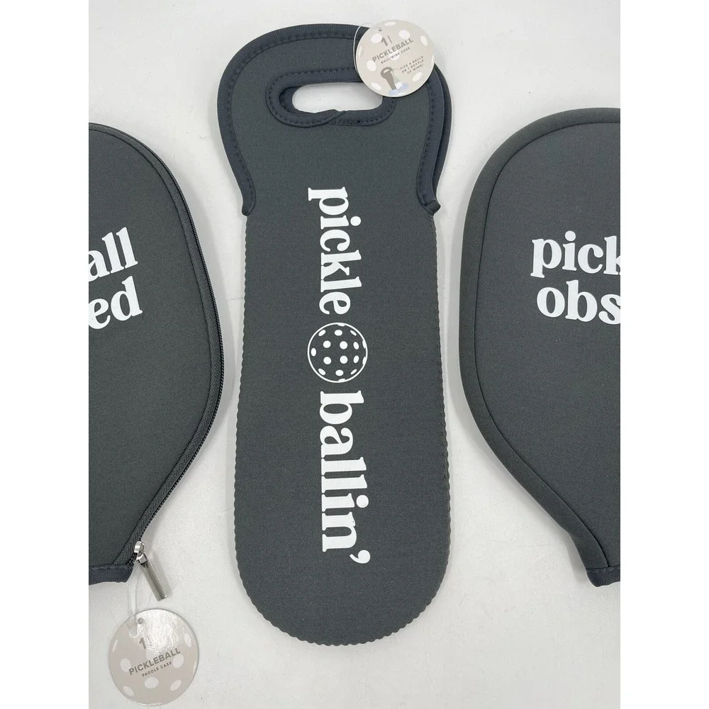 Pickleball Obsessed Racket Cover Paddle Cases And Pickleball‎ Ball Sleeve